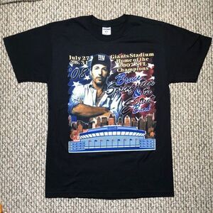 Vintage 2008 Bruce Springsteen & E Street Band Giants Stadium Tee | 2-Sided | M